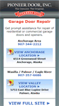 Mobile Screenshot of pioneerdoorak.com